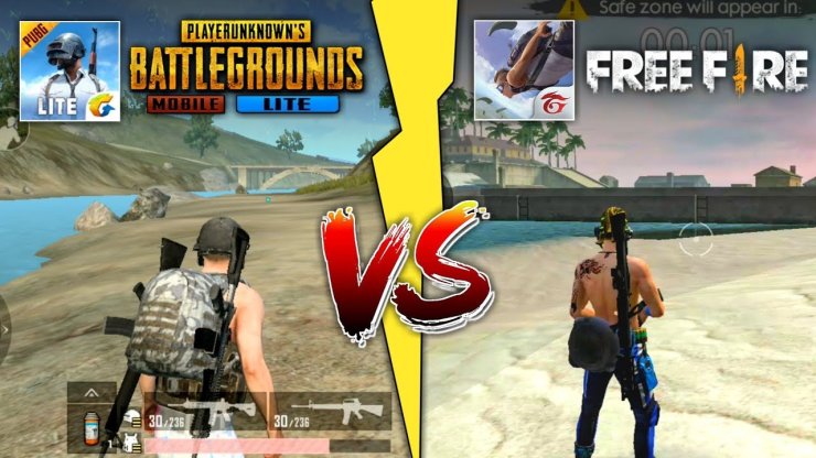 Free Fire vs PUBG Mobile