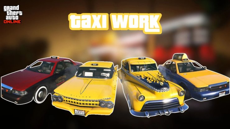 Taxi Driving In GTA Online