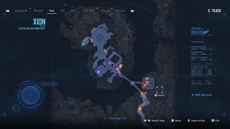 Stellar Blade Dreaming Cat Map