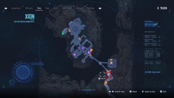 Stellar Blade Mysterious Cat Map