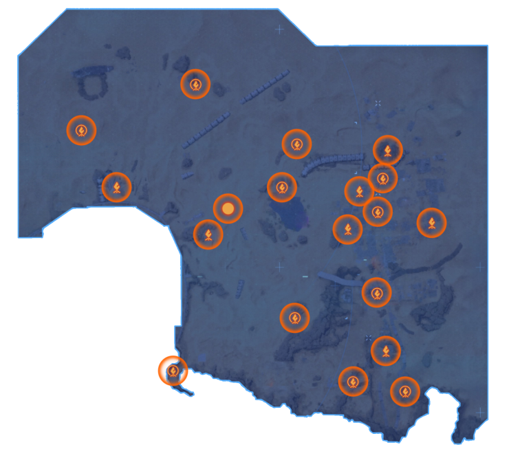 Stellar Blade Map Camps Desert