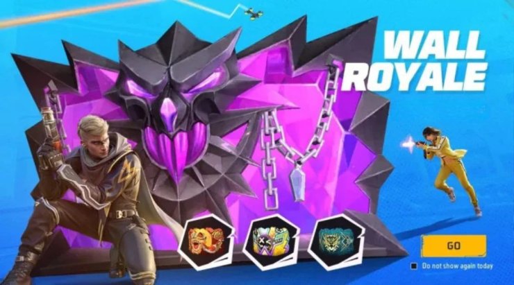 Buried Purple Gloo Wall From Free Fire Wall Royale