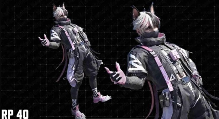 Rp 40 Male Outfit Set In Pubg Mobile A14 Royale Pa