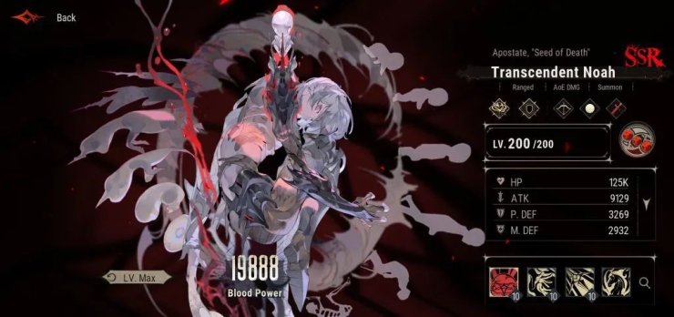 Silver And Blood Transcendent Noah