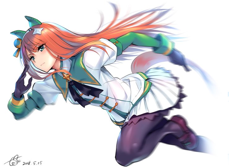 1208033 Anime Uma Musume Pretty Derby Silence Suzu