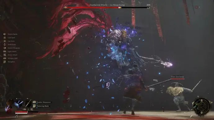 Fighting Feathered Priest