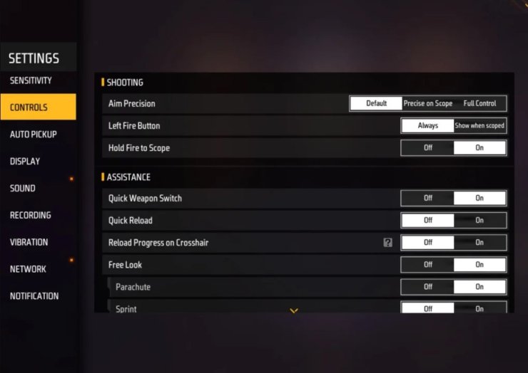 Freefire Guide Headshotsettingsguide En4