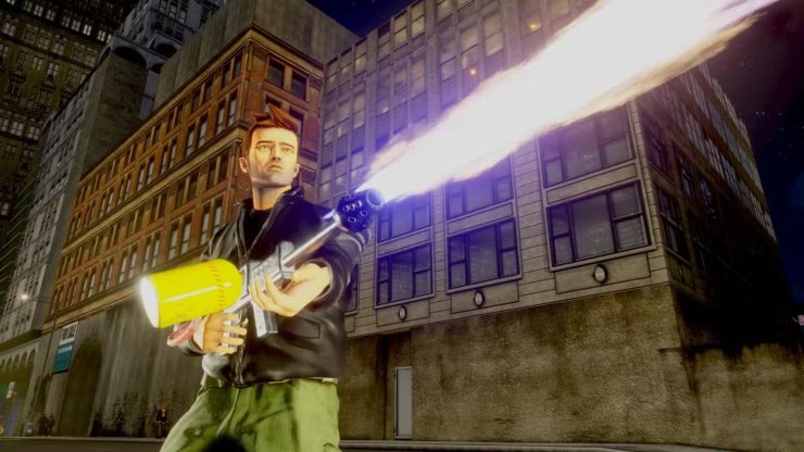 Gta 3 Claude Speed Using Flamethrower