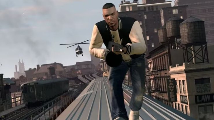 Luis Fernando Lopez Running On A Train In Gta