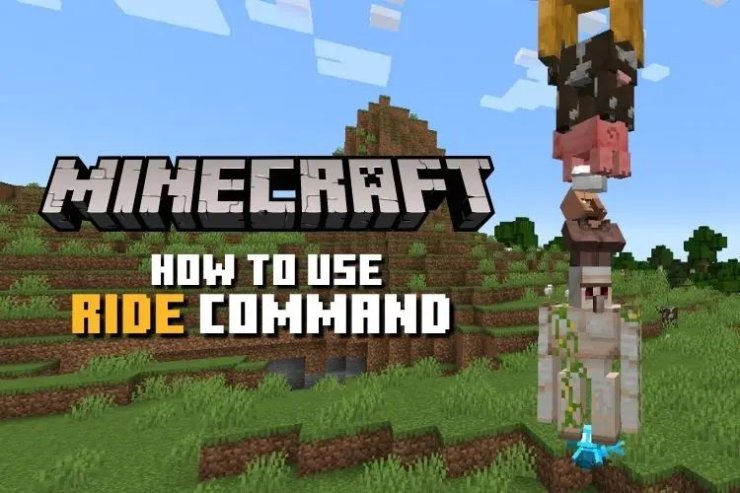 How To Use Ride Command In Minecraft