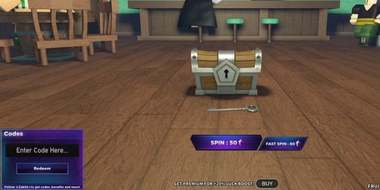 Roblox Fruit Battlegrounds Codes
