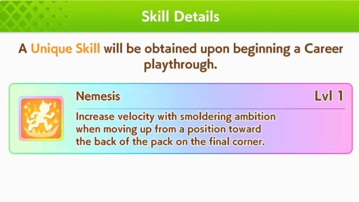 Umamusume Narita Taishin Skill