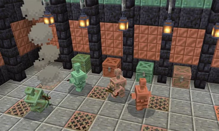 Minecraft Copper Golems