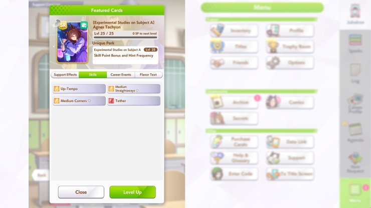 Agnes Tachyon Top 5 Wit Support Cards In Umamusume