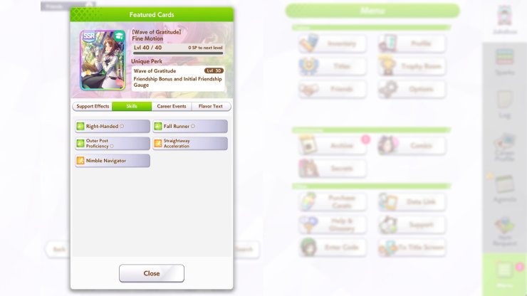 Fine Motion Top 5 Wit Support Cards In Umamusume 1