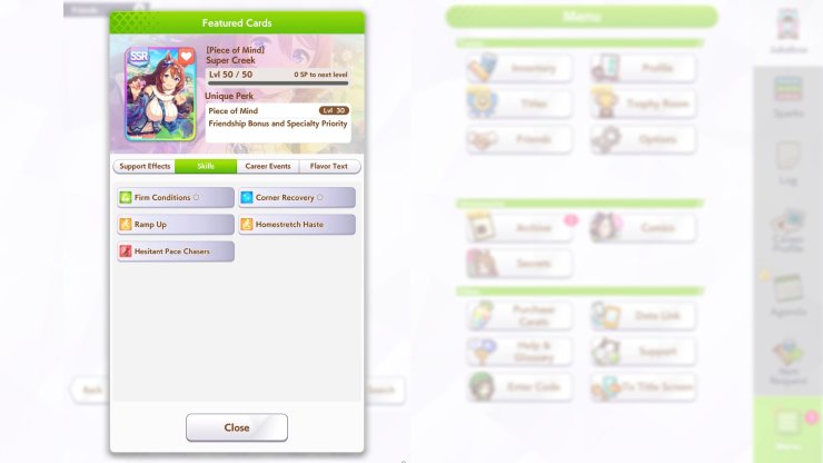 Super Creek 5 Best Stamina Support Cards In Umamus