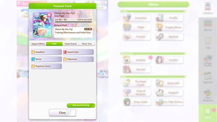 Ines Fujin Best Guts Support Cards In Umamusume 1