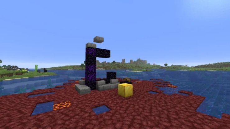 Minecraft Nether Portal Seed 1