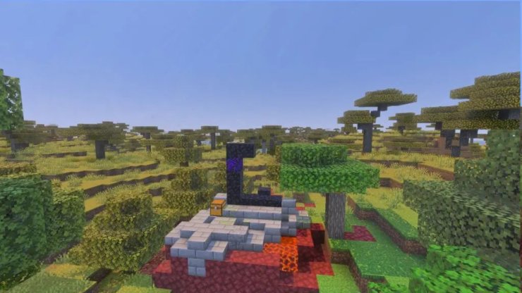 Minecraft Nether Seeds Portal 1