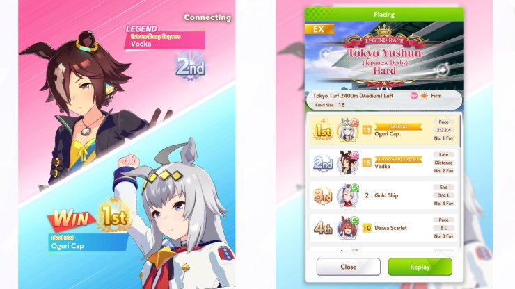Vodka Legend Race In Umamusume Pretty Derby 2
