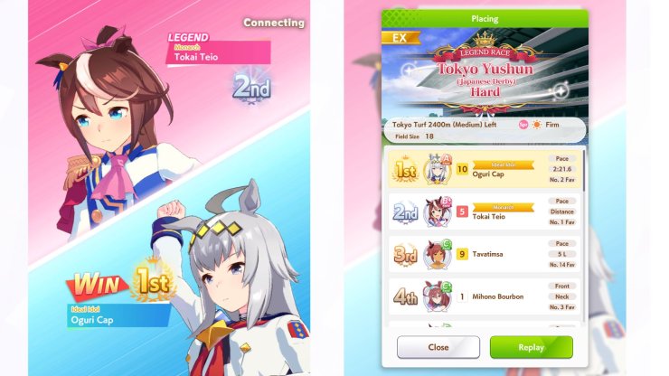 Tokai Teio Legend Race In Umamusume Pretty Derby 3