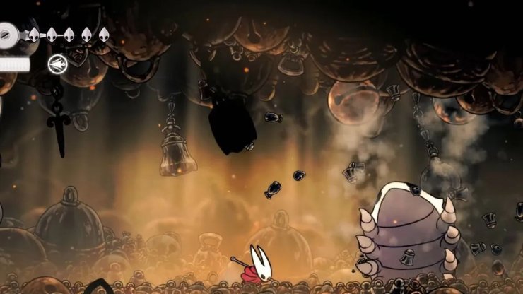 Hollow Knight Silksong Bellbeast Bell Attack