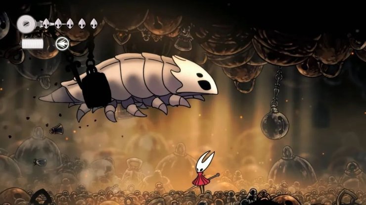 Hollow Knight Silksong Jump Attack Bell Beast