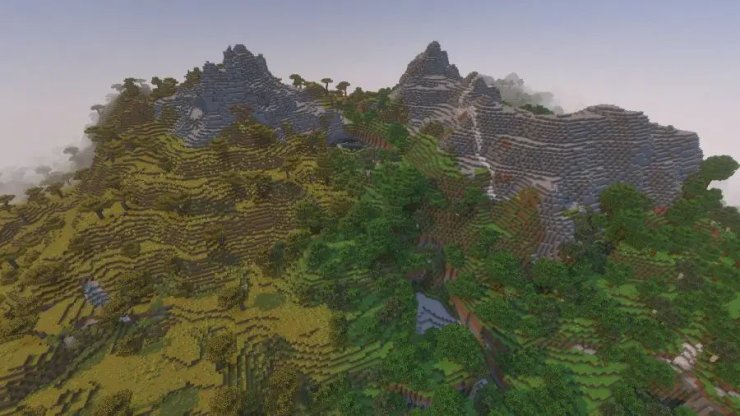 Minecraft Best Forest Seeds Stony Peak Forests