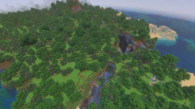 Minecraft Forest Biomes Abandoned Mineshaft