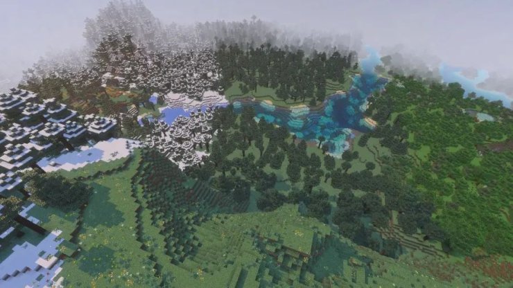 Minecraft Forest Seeds Bedrock 2