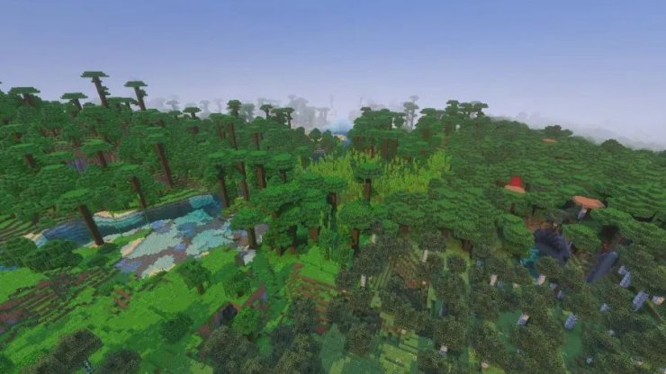Minecraft Forest Seeds Mish Mash Multiple Biomes
