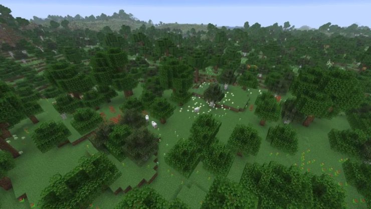 Minecraft Giant Flower Forest Seed
