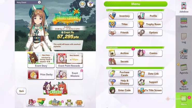 Umamusume Pretty Derby Saintly Jade Cleric Grass W