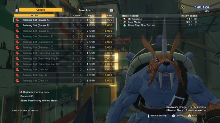 Digimontimestranger Guide Farm Sets