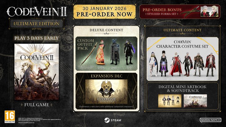 Code Vein 2 Ultimate Edition
