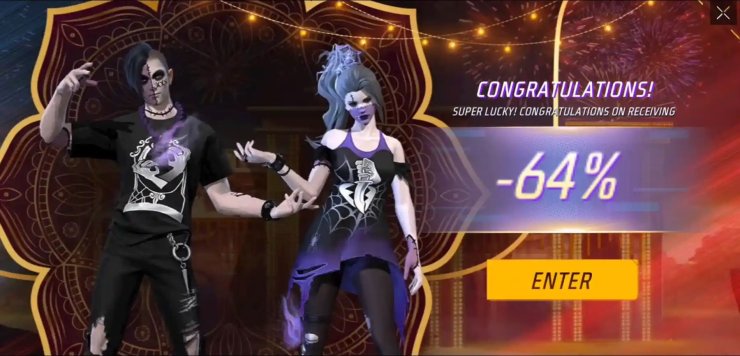 Free Fire Dhamaka Sale 3 Discount