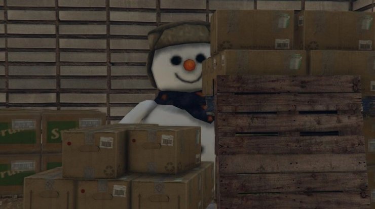 Fridgit Snowmaneasteregg Gtav