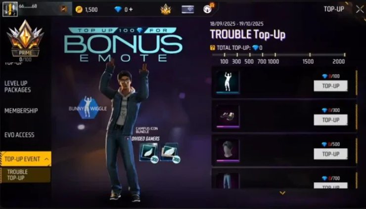 Trouble Top Up Event In Free Fire 768x440