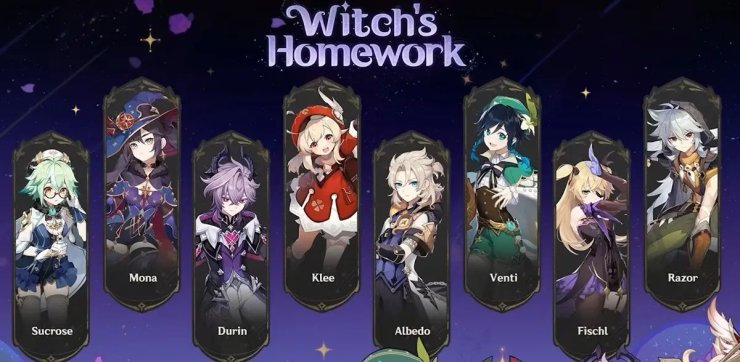 Hexerei Characters Genshin Impact