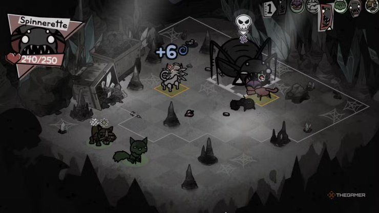 Mewgenics Spinnerette Web