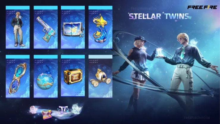 Free Fire Stellar Twins June 2026 Booyah Pass 1777