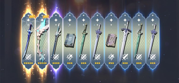 00 Featured Genshin Weapon Banner Gacha Pull