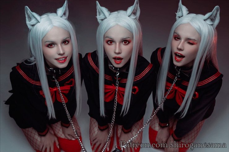 Cerberus (Helltaker) by Shirogane_sama