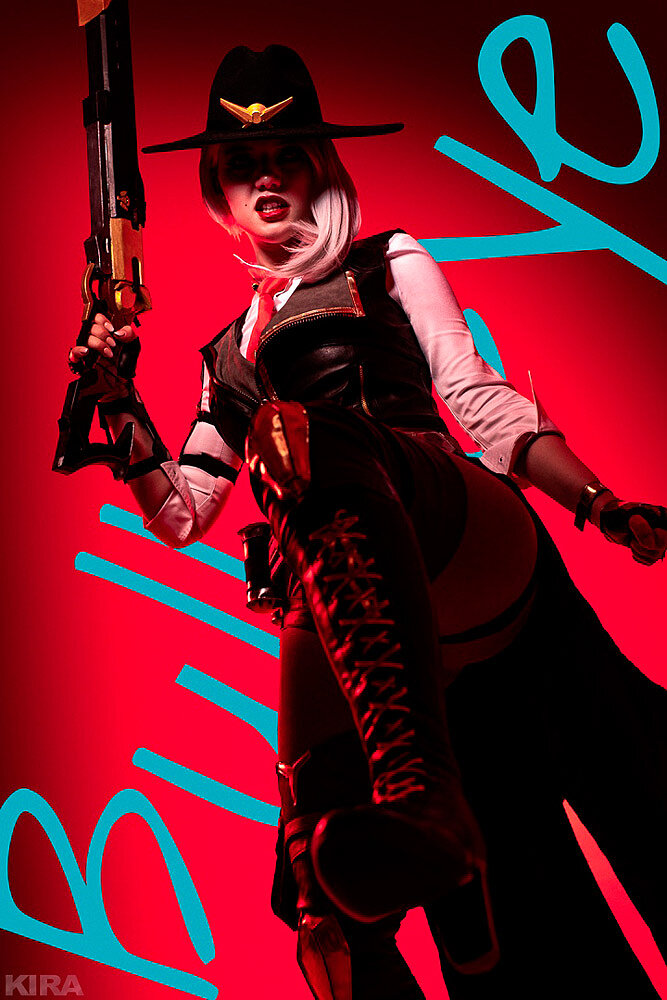 Ashe (Overwatch) by Lyumos