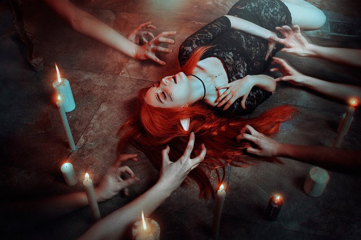 Gothic Demon (Halloween) by Kirdjava (NSFW)