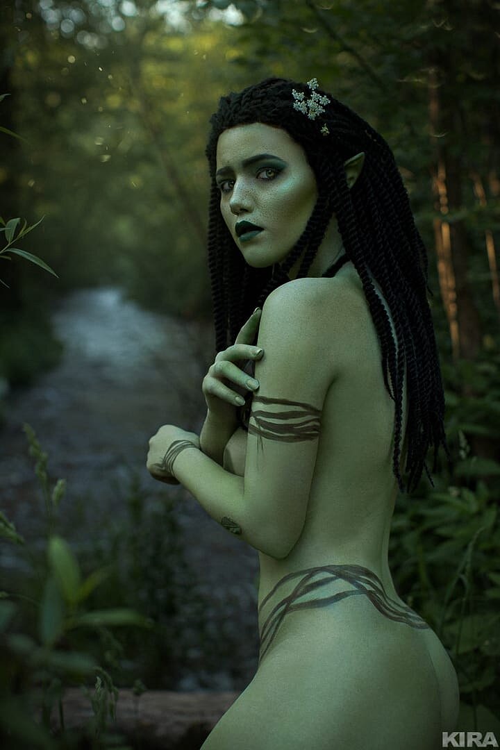 Dryad Morenn (The Witcher) by Lyumos (NSFW)