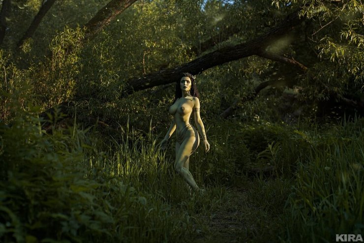 Dryad Morenn (The Witcher) by Lyumos (NSFW)