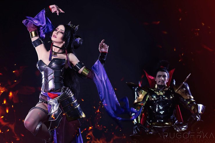 Lady Nohime & Oda Nobunaga (Samurai Warriors 4)