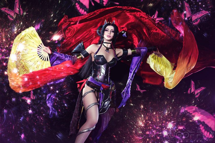 Lady Nohime & Oda Nobunaga (Samurai Warriors 4)