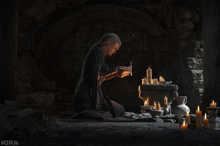 Fire Keeper (Dark Souls III) by Claire Sea